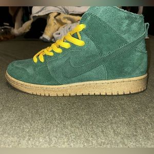 Nike SB dunk high “gorge green”